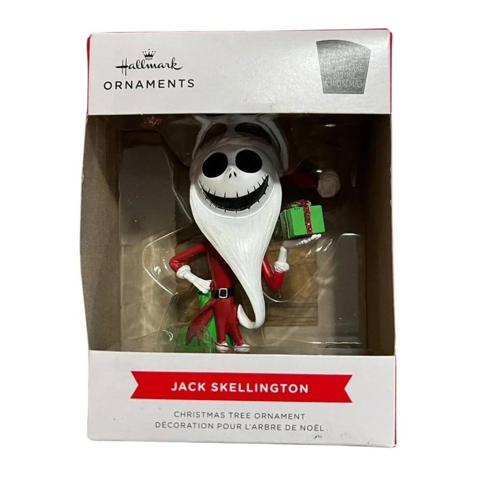 Hallmark Disney The Nightmare Before Christmas Jack Skellington Santa‎ Ornament